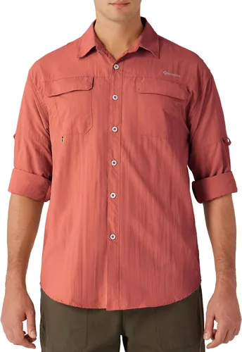 Vista 25 de NAVISKIN Camisas de pesca con protección solar UPF 50+ de manga larga para hombre, PFG para senderismo, viajes, campamento