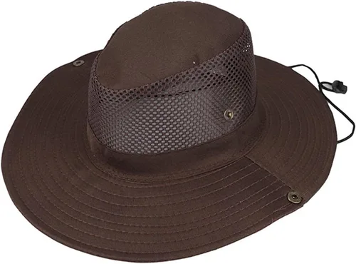 Vista 11 de Sun Hat for Wide Brim Mesh Breathable Fishing Hat,UPF 50+ UV Protection Beige