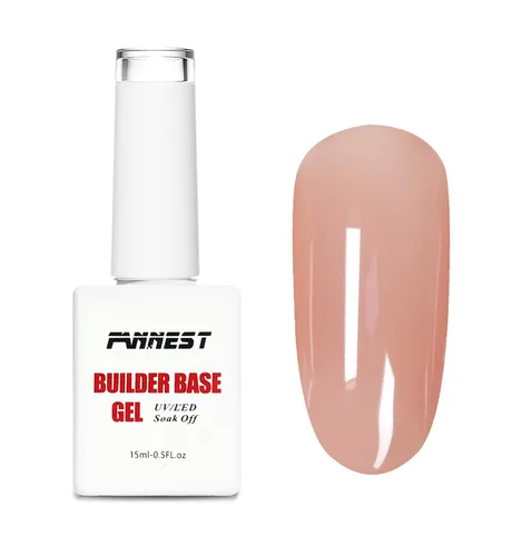 Vista 20 de Kit de Gel Constructor Gel Base de Goma Esmalte de Uñas, 15ml*2pcs (0.51 fl oz x 2 piezas) Para Engrosamiento de Uñas, Extensión de Fortalecimiento