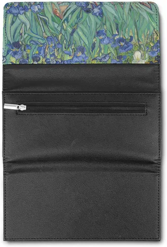 Vista 4 de RNK Shops Irises (Van Gogh) Cartera de cuero sintético para mujer
