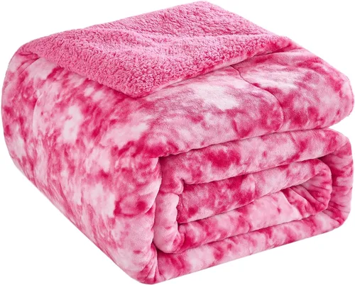 Vista 18 de CHOSHOME Manta de forro polar Sherpa - Manta gruesa y cálida para invierno, manta de felpa suave y mullida para cama, sofá y viajes