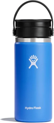 Vista 37 de Hydro Flask Flex Sip - Vaso de café de acero inoxidable aislado, antiderrames, a prueba de fugas, taza de café de viaje, 16 onzas, verde agave