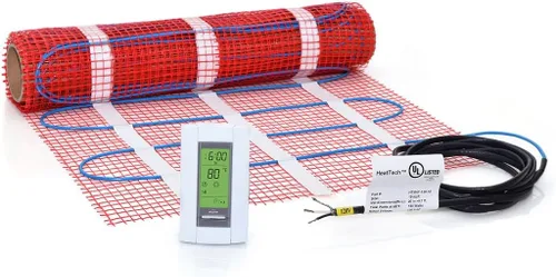 Vista 18 de tapete eléctrico de calefacción, mosaico radiante 120 V