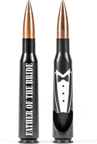 Vista 10 de Regalos para el mejor hombre para boda – Grabado 'BEST MAN' 50 Cal abrebotellas I Best Man Propuesta regalo I Will You Be my Best Man Gifts