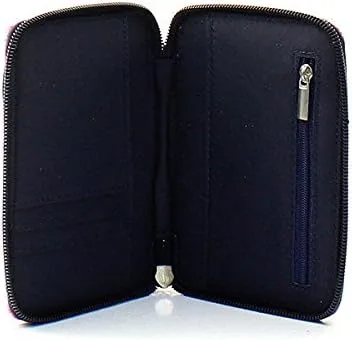 Vista 4 de Gingham - Mini cartera acolchada (azul)