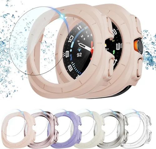 Vista 31 de Rc-Z - Funda protectora de pantalla para Samsung Galaxy Watch 5 4 de 1.575 in (6+6 unidades)