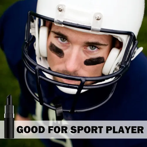 Vista 2 de CAHIUYOA Eye Black Stick para deportes, profesional Eyeblack Deportes Fútbol, Béisbol, Softbol, Sombras de Ojos Negros para la Cara y Cuerpo Pintura