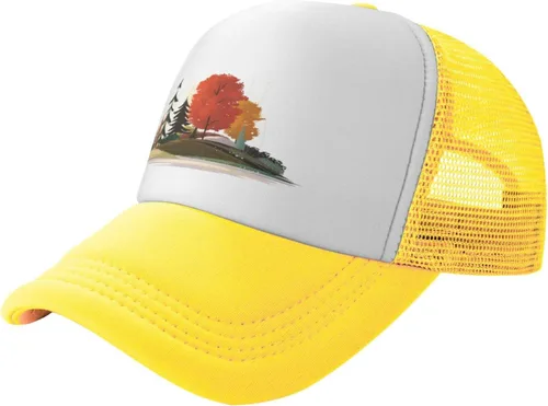 Vista 2 de The Farm Original Gorra de camionero ajustable de malla para hombre y mujer, color negro