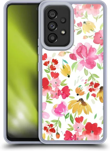 Vista 12 de Head Case Designs Officially Licensed Ninola Butterfly Nature Spring Floral Gel Case [Military Grade Protection] Compatible with Samsung Galaxy A53