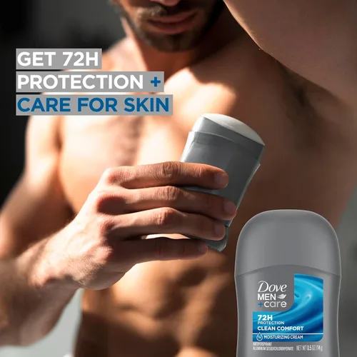 Vista 5 de Dove Men+Care - Desodorante antitranspirante Stick Clean Comfort, paquete de 36 antitranspirantes de protección contra el sudor y el olor de 72