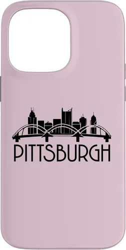 Vista 45 de iPhone 16 Pittsburgh Skyline 412 Steel City Case