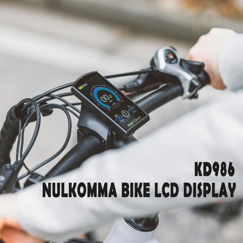 Vista 8 de Key-DISP KD986 Pantalla Ebike LCD TFT Medidor 36V 48V Velocidad para Bicicleta Eléctrica Computadora Impermeable Bicicleta Eléctrica Medidor Kit