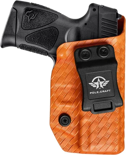 Vista 9 de Funda Taurus G3C G2C IWB Kydex Holster Taurus G3C / G2C / G2S / PT111 / PT140 0.354 in/.40 - Cintura interior oculta