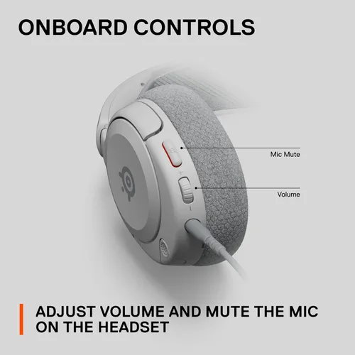 Vista 11 de SteelSeries Arctis Nova 1P Multi-System Gaming Headset Hi-Fi Drivers 360 Spatial Audio Comfort Design Durable Lightweight Noise-Cancelling Mic