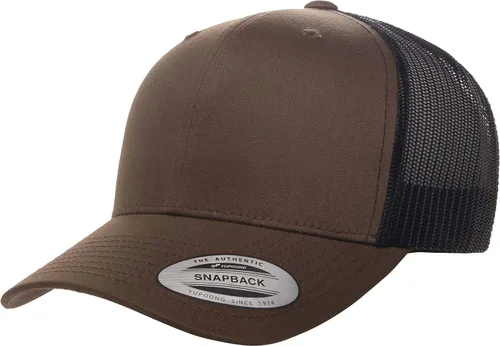 Vista 26 de Yupoong Gorra de camionero retro Multicam de Yp Classics Alpine/Blanco
