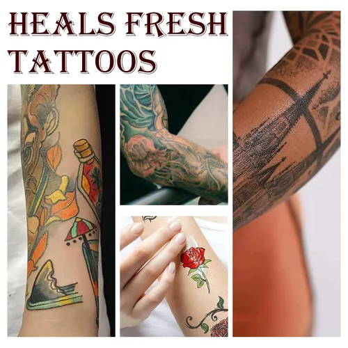 Vista 2 de Tattoo Aftercare Butter Balm, Tatuaje Bálsamo de Color Mejora, Tatuaje Bálsamo Iluminador y Mejoramiento, Tatuaje Cuidado Curativo Bálsamo, Tatuaje