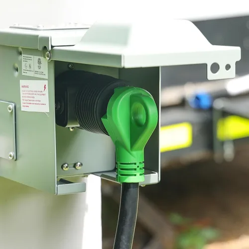 Vista 2 de RVGUARD - Enchufe Adaptador de 50 Amperios a 30 Amperios con Protección contra Sobrecarga