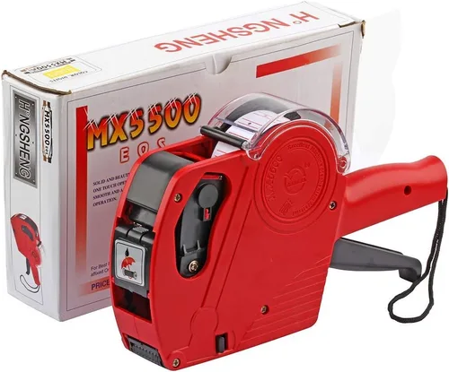 Vista 8 de Kit de máquina etiquetadora de precios, Rojo