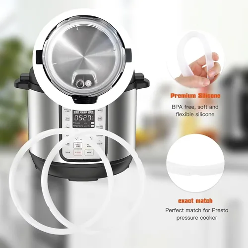 Vista 7 de Paquete de 2 anillos de sellado para olla a presión 0214405 Presto Precision Digital Pressure Canner