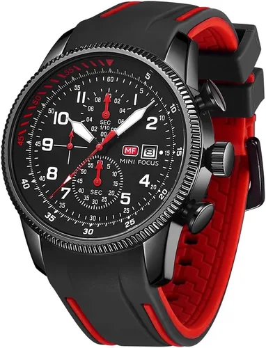 Vista 16 de AIMES Watch for Men Sport Military Waterproof Chronograph Mens Watches Analog Quartz Big Face Classic Stylish Fashion Casual Designer Business Work