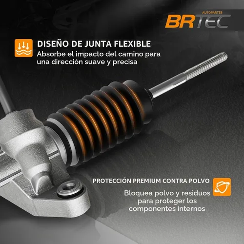 Vista 5 de BRTEC 22-277 Conjunto de piñón y cremallera hidráulica de dirección asistida 2WD