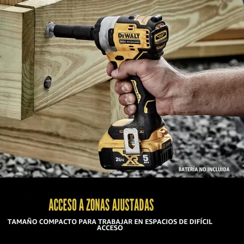 Vista 9 de DEWALT DCF911B 20V MAX* Llave de impacto de 1/2" con yunque de anillo porcino (solo herramienta)