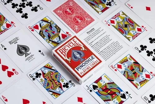 Vista 5 de Bicycle Pinochle - Naipes estándar, 1 mazo (paquete de 2)