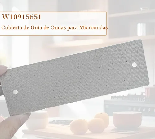 Vista 2 de Savone W10915651 W10120230 4461222 - Cubierta para guía de ondas para microondas for Whirlpool KitchenAid JennAir Microwave Replaces WPW10120230
