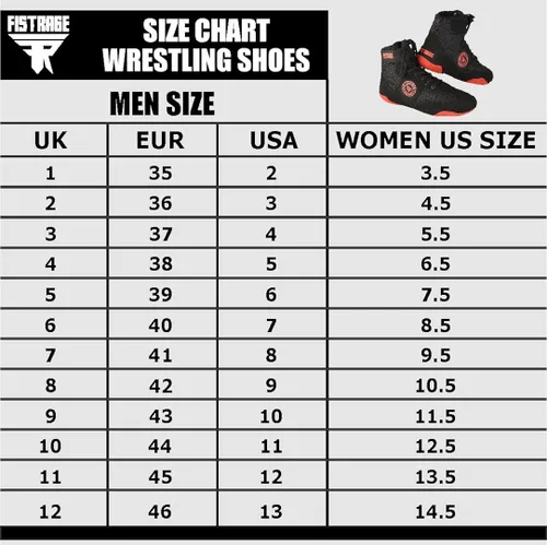 Vista 5 de FISTRAGE - Zapatos de lucha libre, deportes de lucha, entrenamiento maestro, malla unisex profesional para hombres y jóvenes, botas auténticas