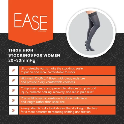Vista 3 de EASE BY THERAFIRM womens Opaque