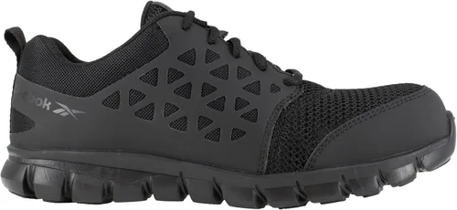 Vista 2 de Reebok Work Mens Sublite Cushion Slip Resistant Composite Toe WorkDuty - Black