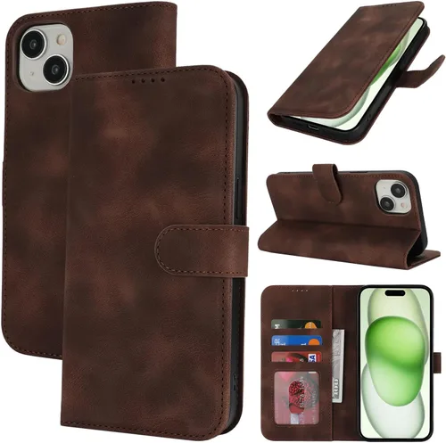 Vista 43 de Funda tipo cartera para iPhone 8 Plus iPhone 7 Plus con tarjetero para iPhone 8 Plus, funda tipo cartera para mujeres y hombres, de piel sintética