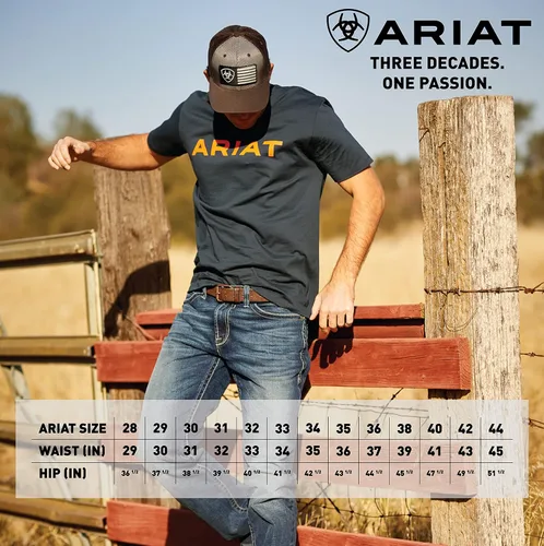 Vista 5 de Ariat - Jean de bajo nivel M4 resistente al fuego para hombre