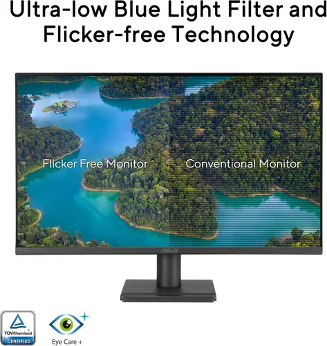 Vista 5 de ASUS VA279HG Monitor de juegos para el cuidado de los ojos de 27 pulgadas