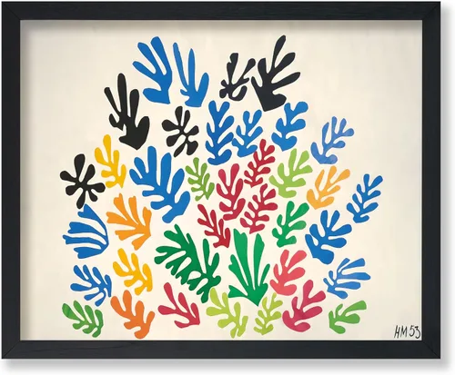 Vista 25 de Poster Master Póster vintage de Henri Matisse – Impresión retro de la gavilla – Arte de fauvismo – Pintura clásica – Ilustración estética