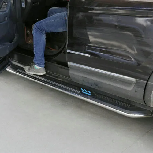Vista 5 de FANTE 2 estribos laterales Nerf Bars protectores de aluminio para Mercedez Benz GLB 2020-2022