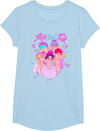 Vista 11 de Kpop Demon Hunters Camiseta Saja Boys Heartthrob con licencia