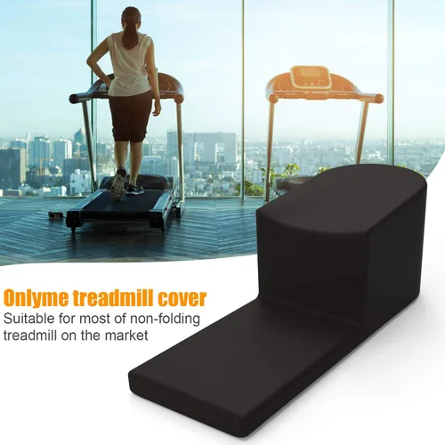 Vista 5 de Treadmill Cover for Non-Folding Home Treadmill with Zipper and Drawstring