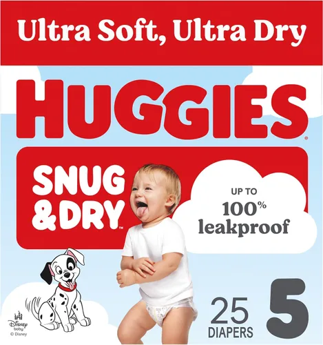 Vista 54 de Pañales Huggies Snug & Dry para bebé