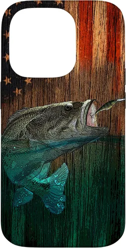 Vista 17 de iPhone 16 Largemouth Bass pesca pescadores caso