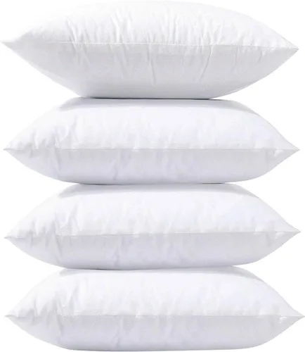 Vista 17 de Phantoscope - Insertos de almohada, 100% poliéster hipoalergénico de fibra virgen, almohadas cuadradas para sofá, sillón, cama, 12x20 pulgadas
