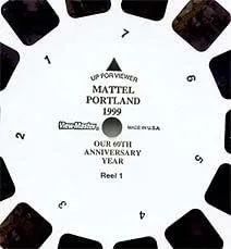 Vista 5 de Saludos de temporada de Mattel Portland - 1999 - Juego de 3 carretes ViewMaster para empleados