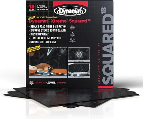 Vista 14 de Dynamat Xtreme Paquete a granel de aislamiento de sonido para auto 10455 – Amortiguación de ruido para piso, puertas, paneles, capó o maletero