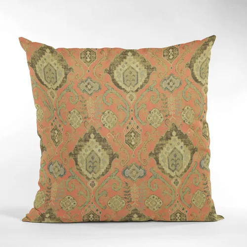 Vista 5 de Plutus Brands Plutus - Almohada tejida de lujo terracota Romero x 26 pulgadas, doble cara 26 x 26 pulgadas, marrón