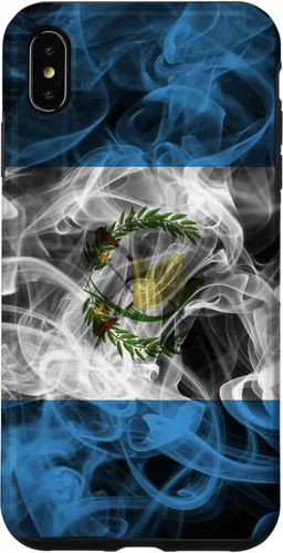 Vista 11 de Smoke Guatemala Flag - Funda para iPhone 17 con diseño de nube de orgullo ahumado
