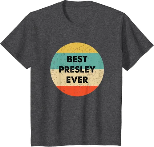 Vista 36 de Camiseta Presley Name, Negro, S
