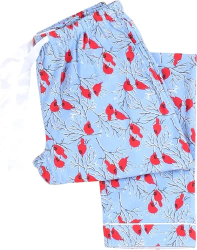 Vista 5 de PajamaMania - Pantalón de pijama para mujer, de franela de algodón, con bolsillos