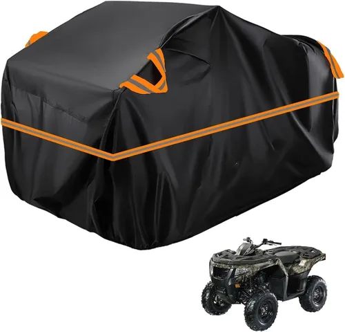 Vista 244 de Cubierta para ATV impermeable compatible con Arctic Cat H1 EFI TRV Cruiser 4x4 2011, cubierta de 210D para vehículos de 4 ruedas, cubierta para quad