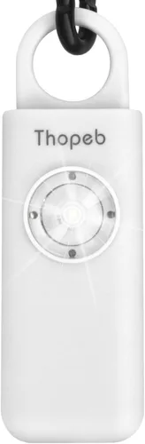 Vista 16 de La alarma de seguridad personal original para mujeres por mujeres, sonido de sirena fuerte, luz LED estroboscópica SOS, ten seguridad con la alarma