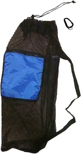 Vista 2 de Bolsa de deporte de snorkel acuático con cordón de malla